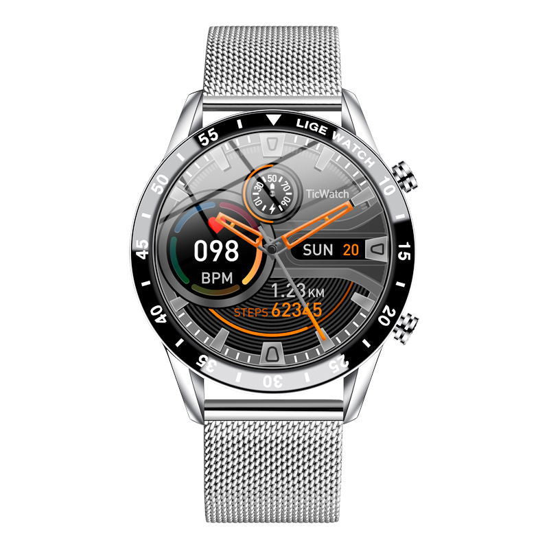 Smart Watch And Heart Rate Detection Waterproof Watch