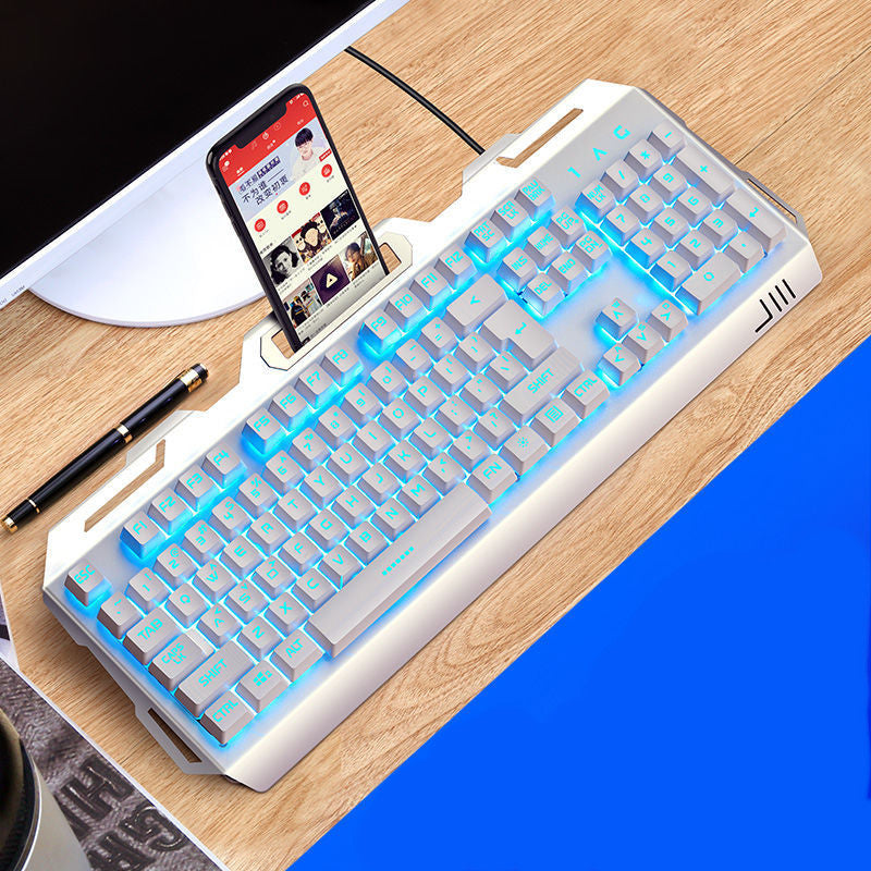 Wrangler Notebook Desktop Wired Gaming Mouse Headset Three-piece