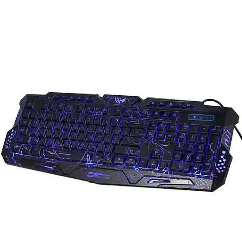Luminescent keyboard Subtle ergonomic design
