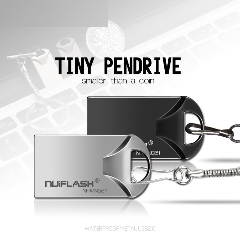 Mini USB Drive safe and accessible