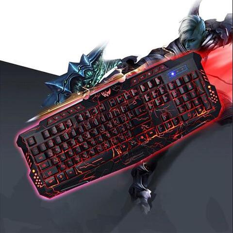 Luminescent keyboard Subtle ergonomic design