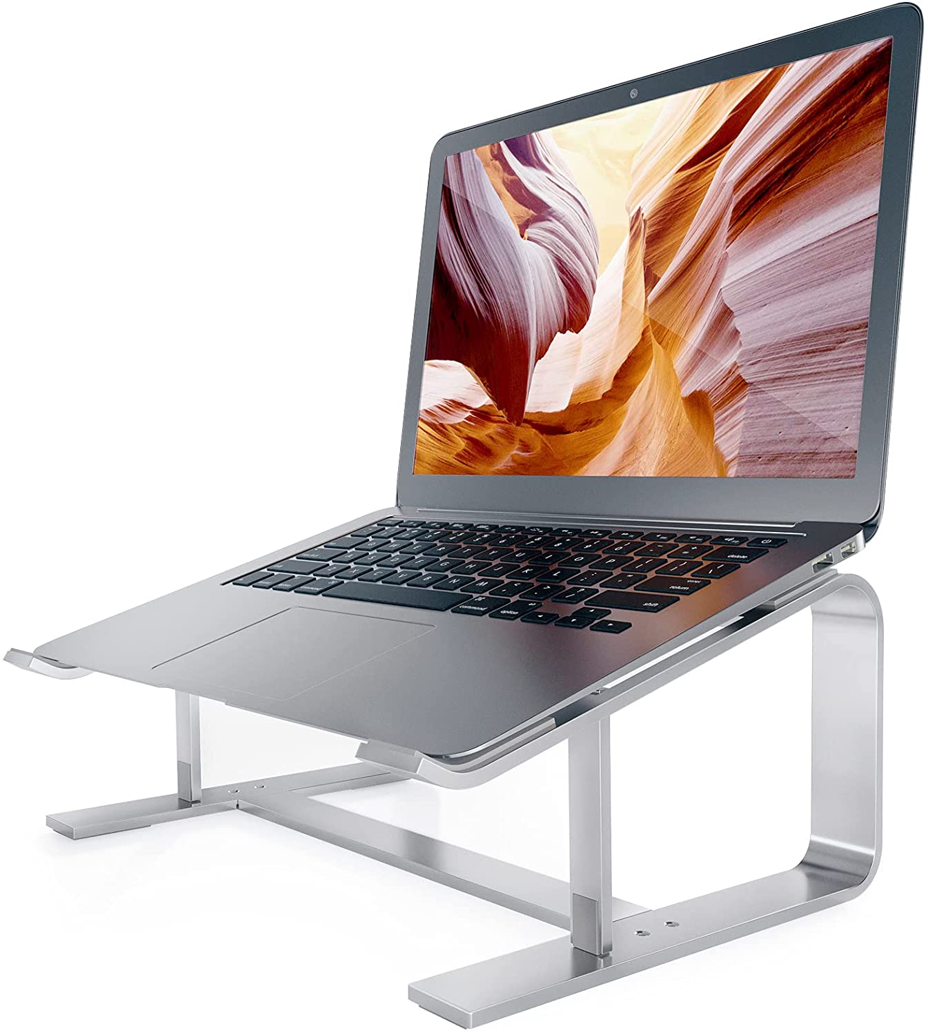 Aluminium Laptop Riser Ergonomic Laptop Holder