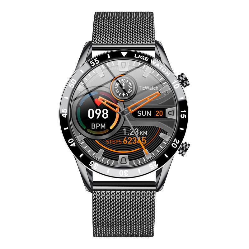 Smart Watch And Heart Rate Detection Waterproof Watch