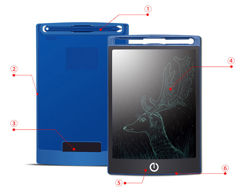 LCD Tablet ABS frame Battery model