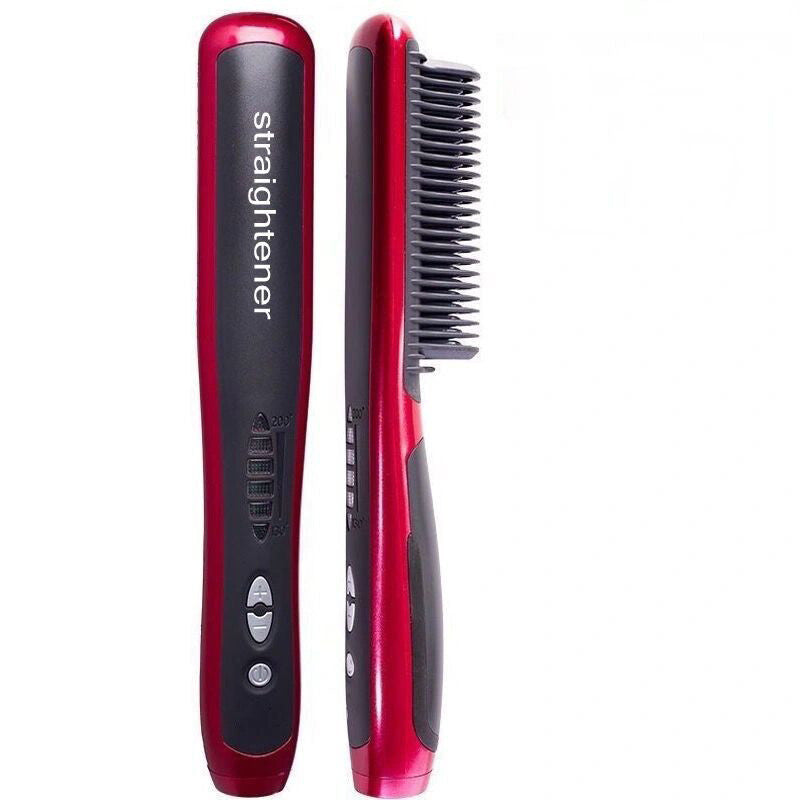 Hair straightener comb Roll and Straight