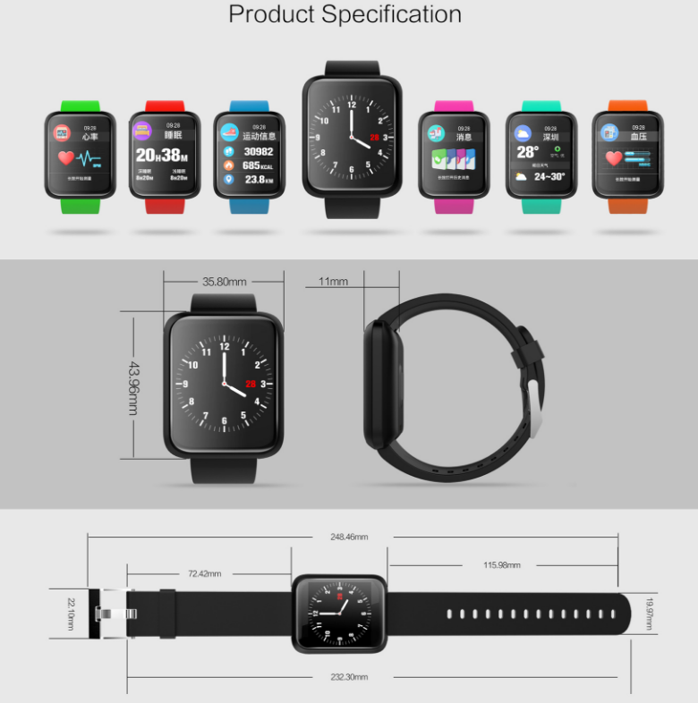 Smart Watch Men For IOS Android