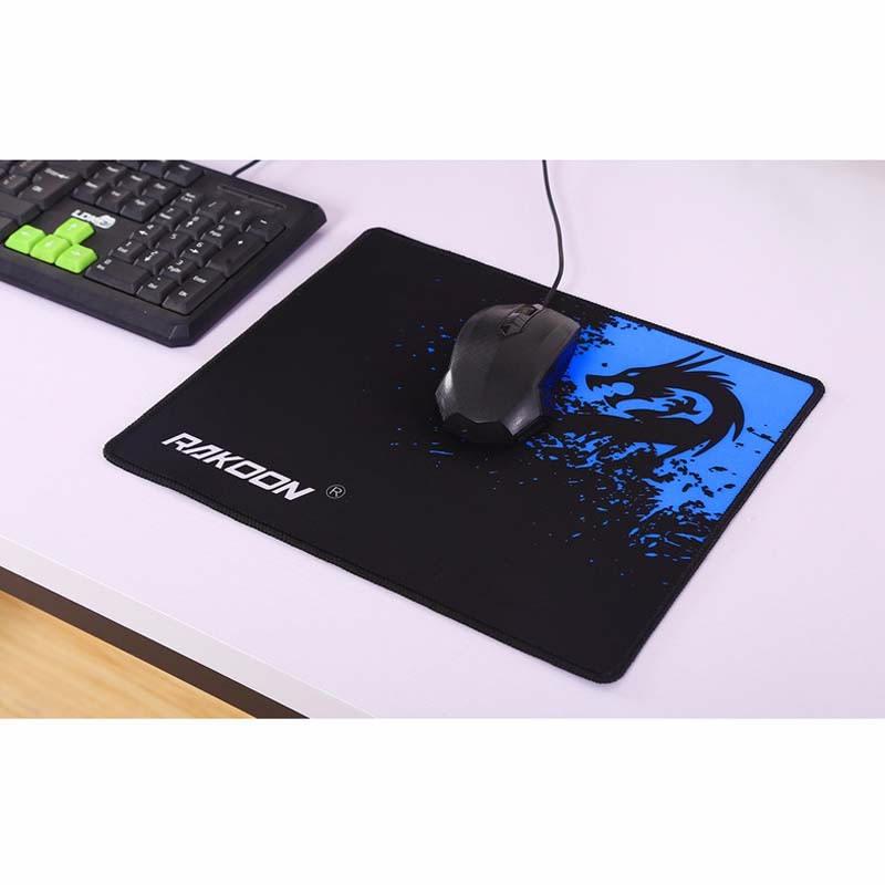 Mouse Pad stitching edges prevent wear 
