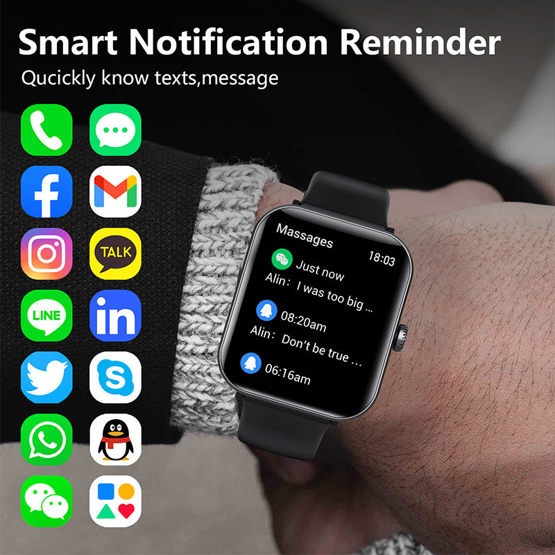Smart Watch Bluetooth Calling Health Monitoring